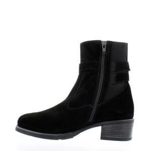Carl Scarpa Pollenzo Black Suede Ankle Boots